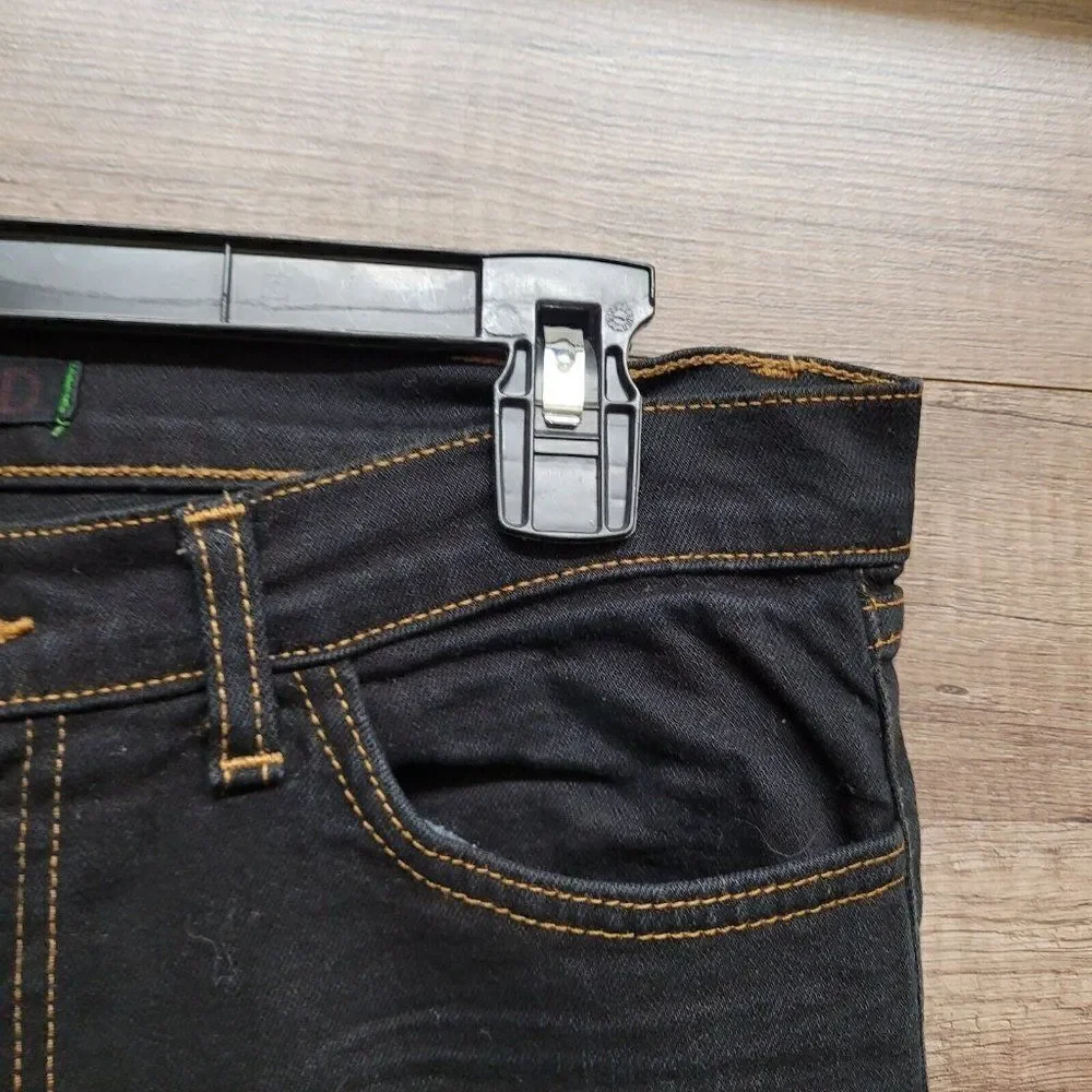 J Brand‎ Cigarette Mid Rise 814 Jeans Black Wsh Womens Size 29 Denim Straight